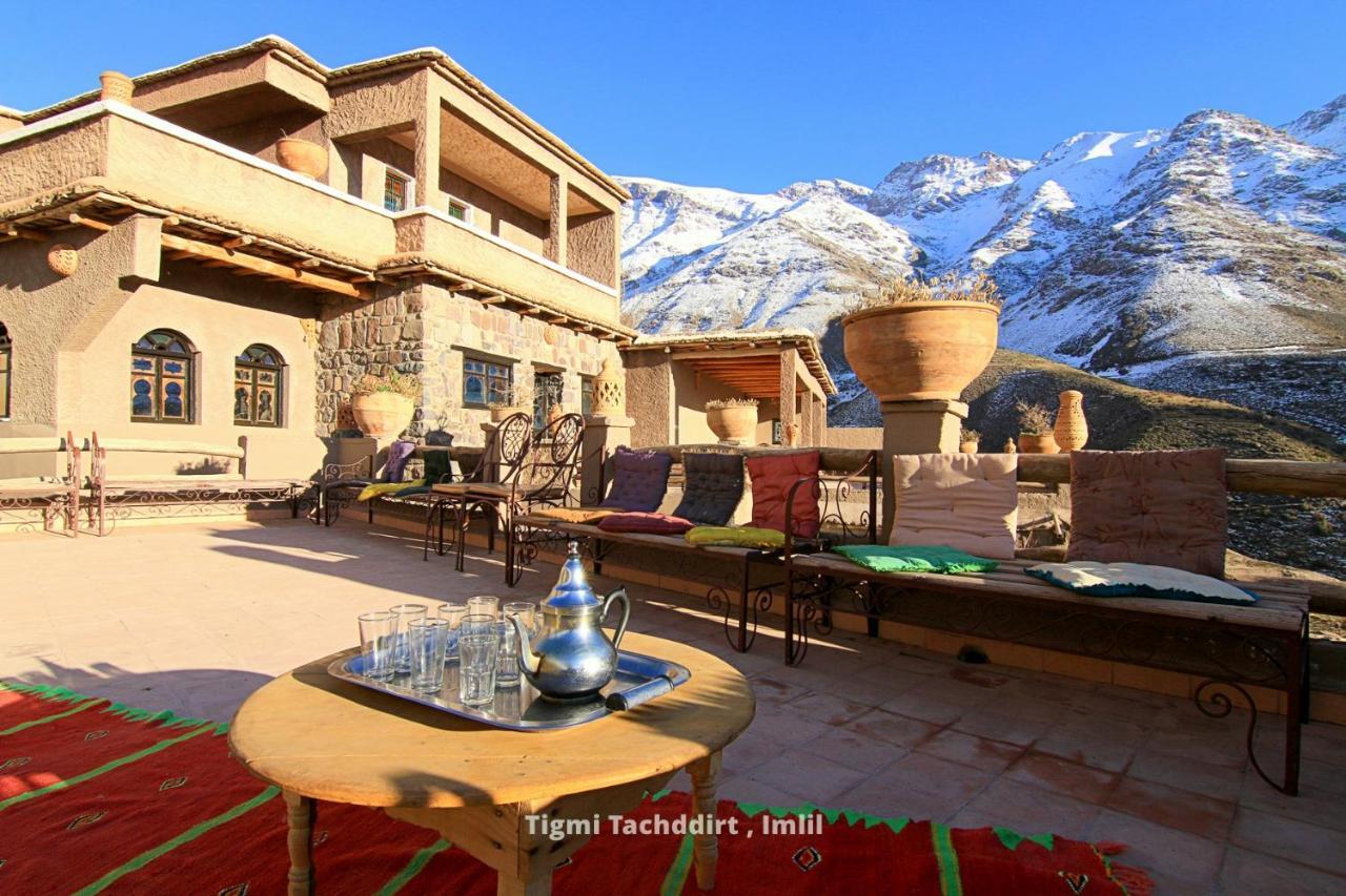 Tigmi Tachddirt - Imlil Les Montagnes De L'Atlas Tacheddirt Dış mekan fotoğraf
