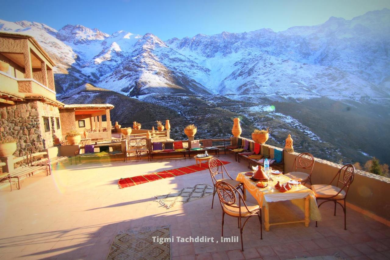 Tigmi Tachddirt - Imlil Les Montagnes De L'Atlas Tacheddirt Dış mekan fotoğraf