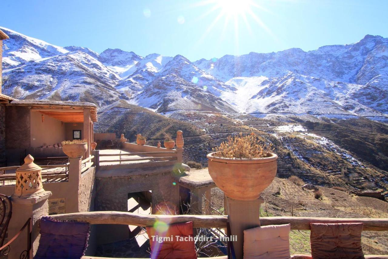 Tigmi Tachddirt - Imlil Les Montagnes De L'Atlas Tacheddirt Dış mekan fotoğraf